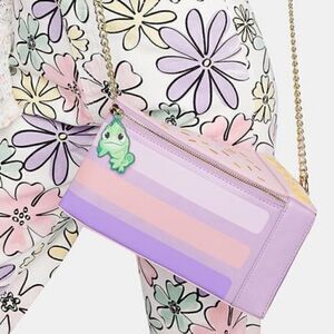 Loungefly Disney Rapunzel Tangled Cosplay Cake Crossbody Bag NWT